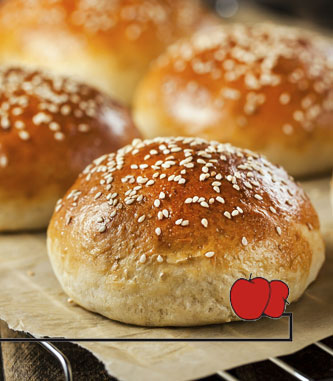 Fresh Baked bread rolls. Instore bakery Cincinnatus NY